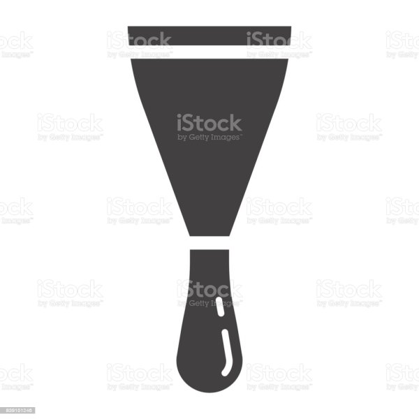 Шпатель иконка вектор