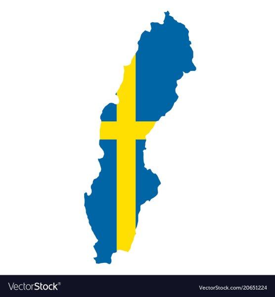 Символы Швеции вектор