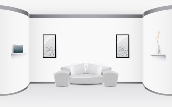 Интерьер без мебели