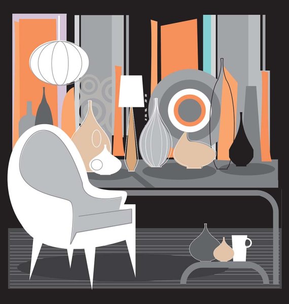 Стилизация интерьера