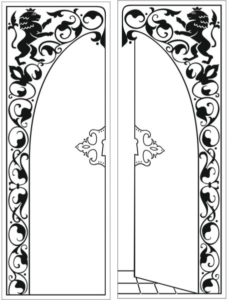 Орнамент арка