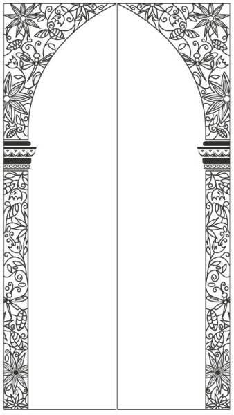 Арка рисунок