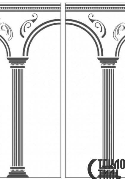 Арка вектор силуэт