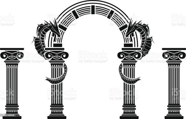 Арка трафарет