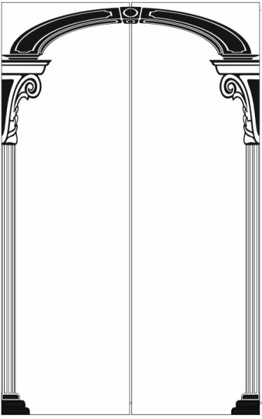 Орнамент арка