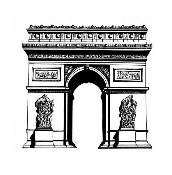 Мусульманский орнамент арка