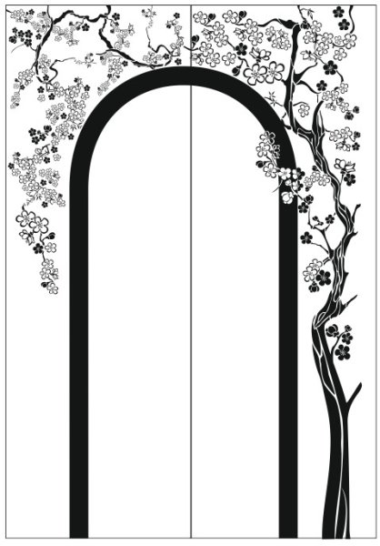 Очертания арок