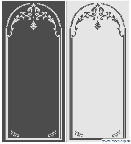 Векторная арка