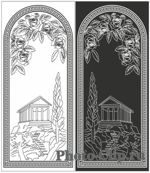 Колонны в греческом стиле