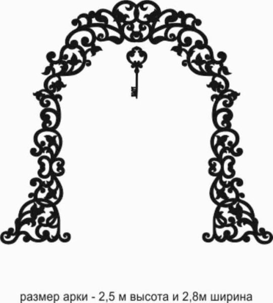 Орнамент арка