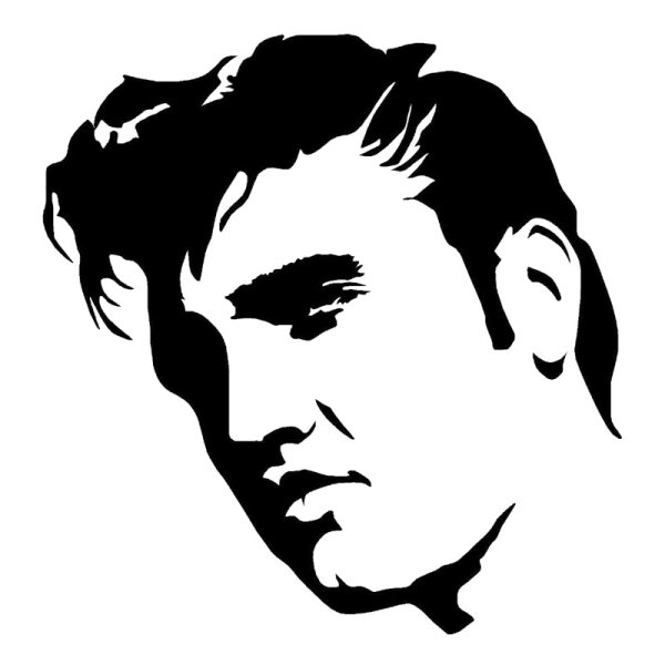 Элвис Пресли портрет вектор