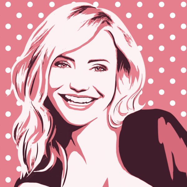 Поп-арт портрет