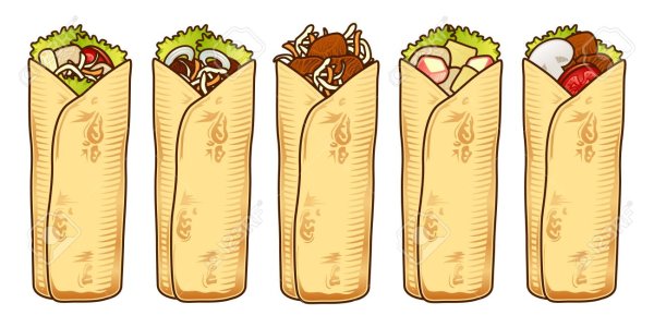 Шаверма мультяшная