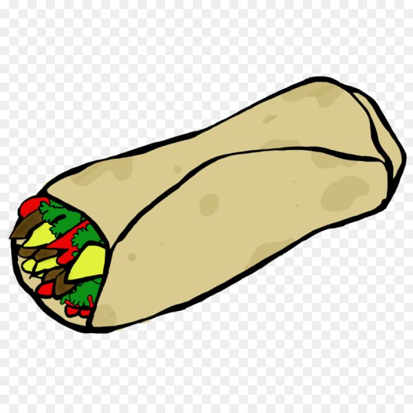 Шаверма нарисованная