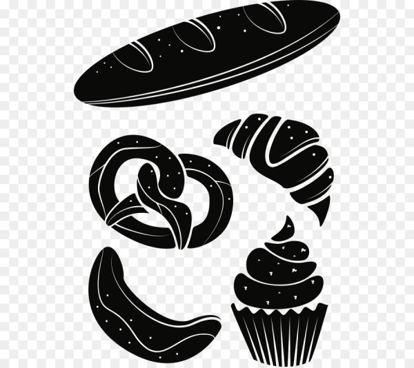 Кондитерские изделия силуэт