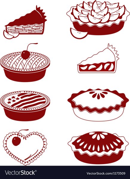 Векторный пирог