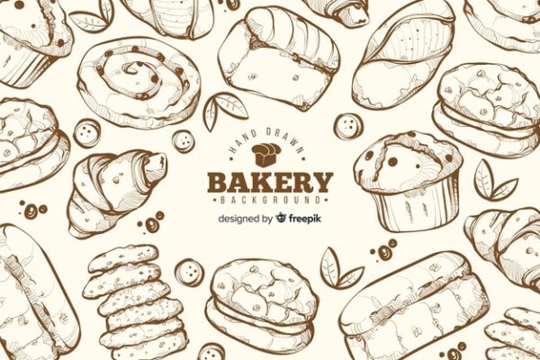 Векторные изображения пекарня