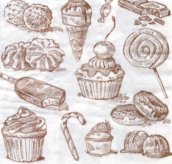 Стилизованные сладости