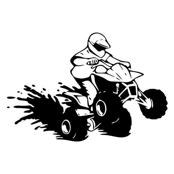 Квадроцикл вектор