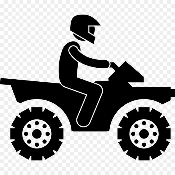 Квадроцикл силуэт