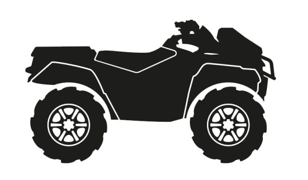 Раскраска квадроцикл CF Moto