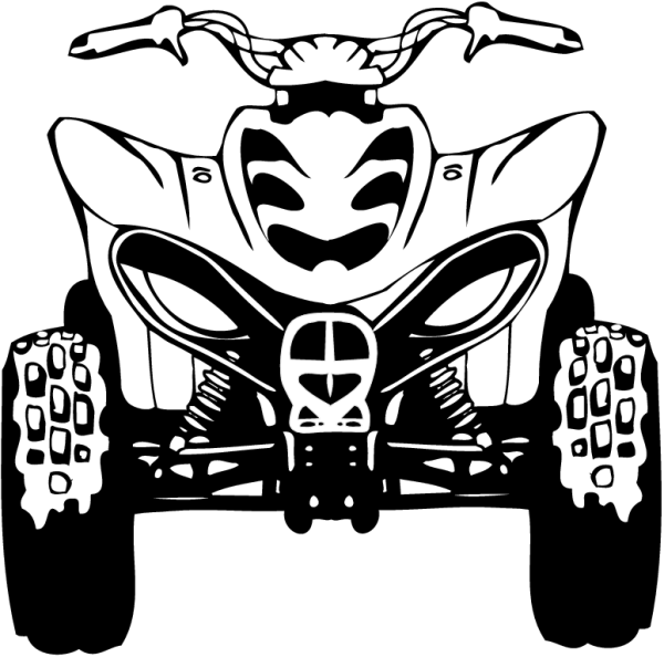 Квадроцикл рисунок