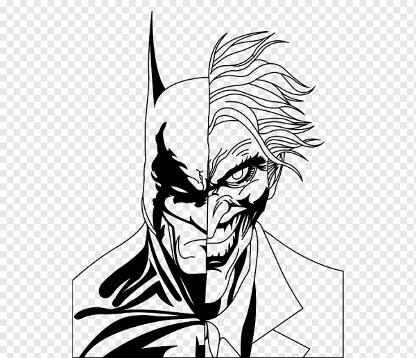 Джокер тату эскиз