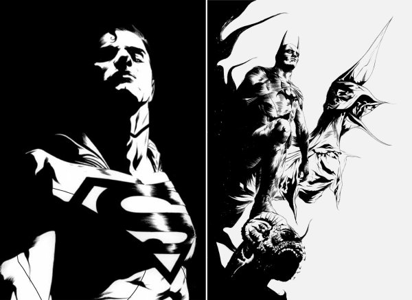 Комиксы Марвел черно белые