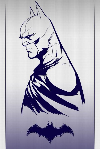 Трафарет герои комиксов