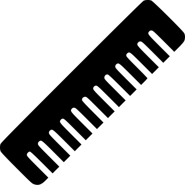 Значок расческа