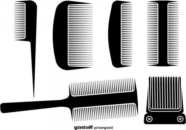 Стилизованная расческа