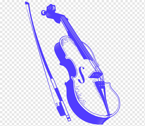 Скрипка вектор