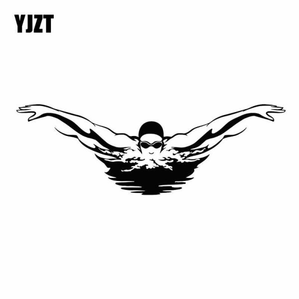 Трафарет плавание