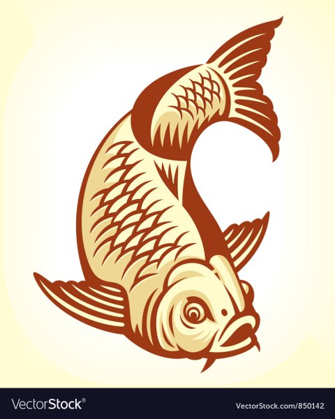 Карась стилизованный