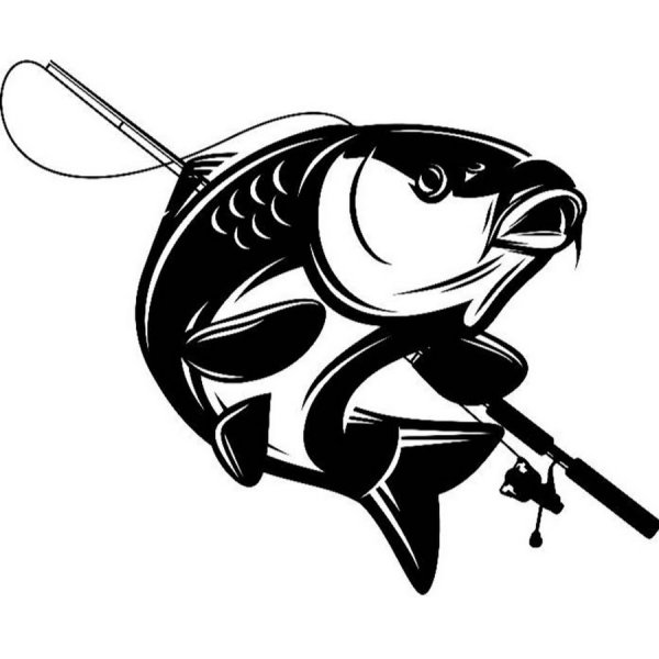 Рыбалка эмблема