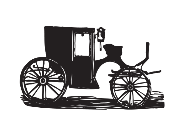 Повозка силуэт