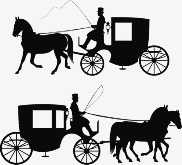 Карета контур