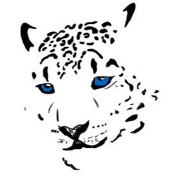 Снежный Барс силуэт