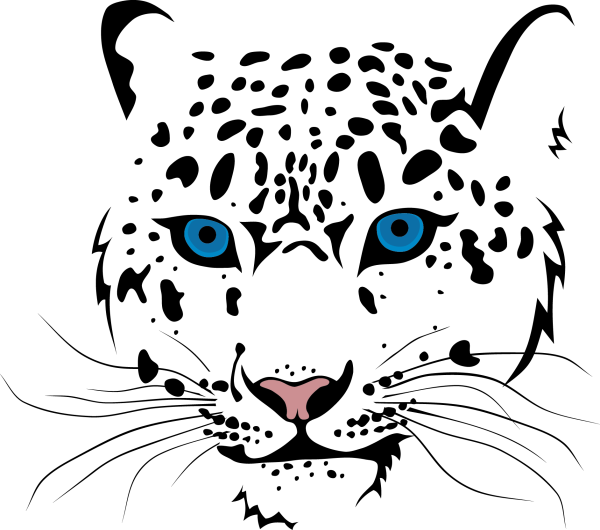 Ирбис силуэт