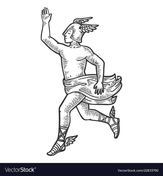 Бог Гермес Графика