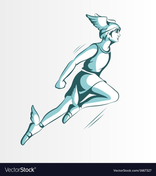 Hermes стилизованное изображение