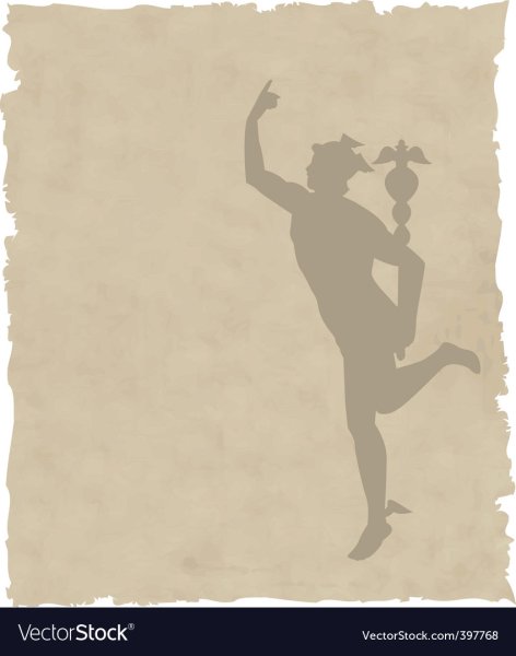 Гермес векторное изображение