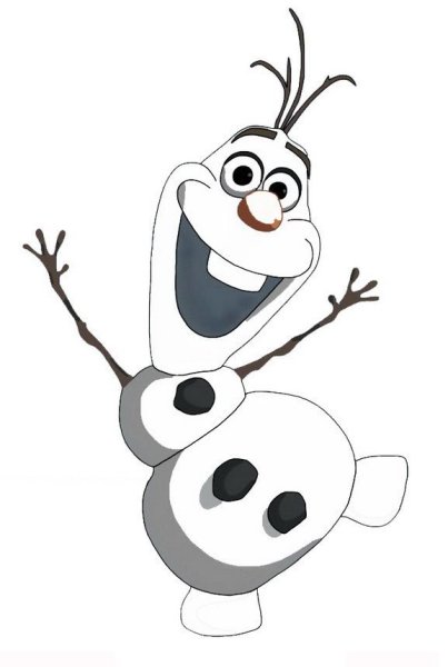 Олаф на окне