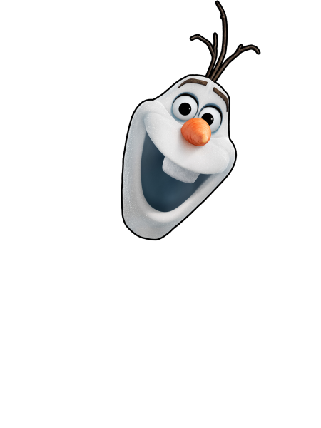 Олаф Снеговик голова