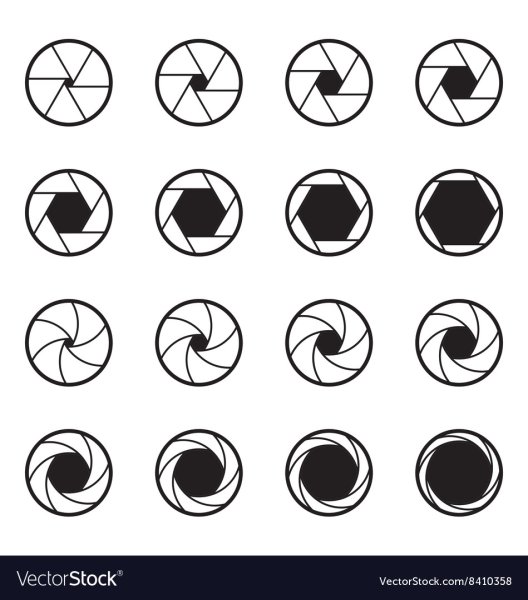 Затвор фотоаппарата иконка