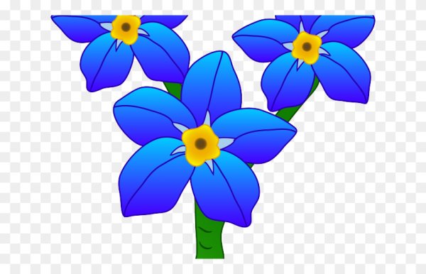 Цветочек мультяшный