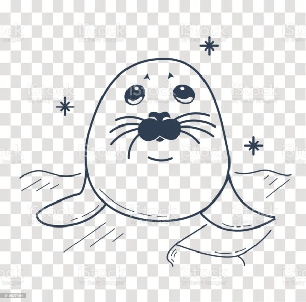 Значок тюлень