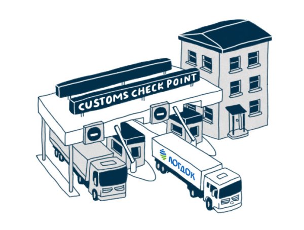 Временное хранение товаров на складе получателя товаров