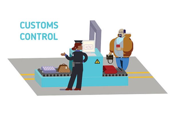 Таможня анимация