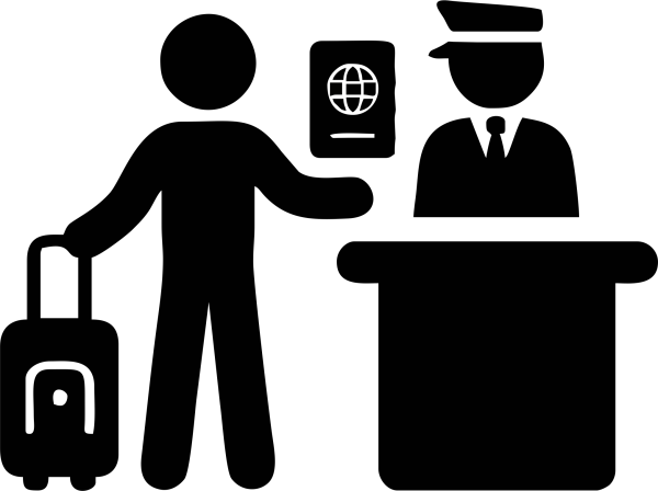 Иконка паспортный контроль